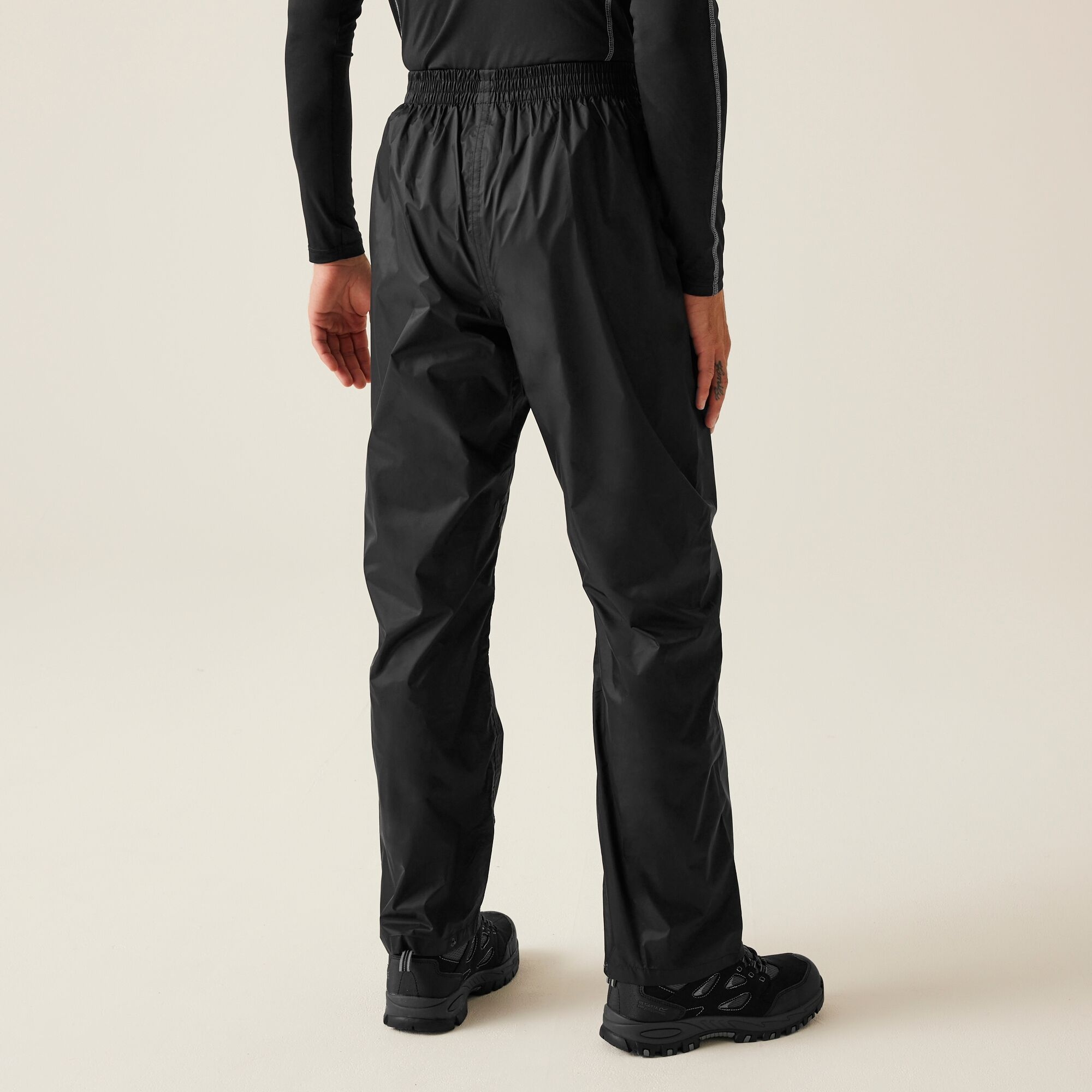 Regatta Professional Regatta Professional Męskie spodnie przeciwdeszczowe Pack Away Czarny