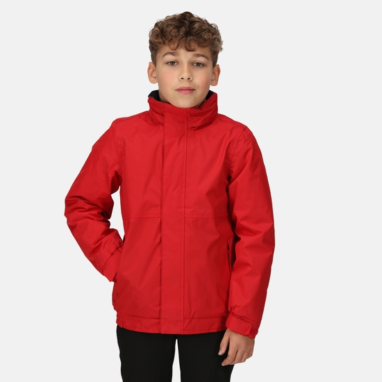 Kids' Dover Waterproof Insulated Jacket Classic Red Navy