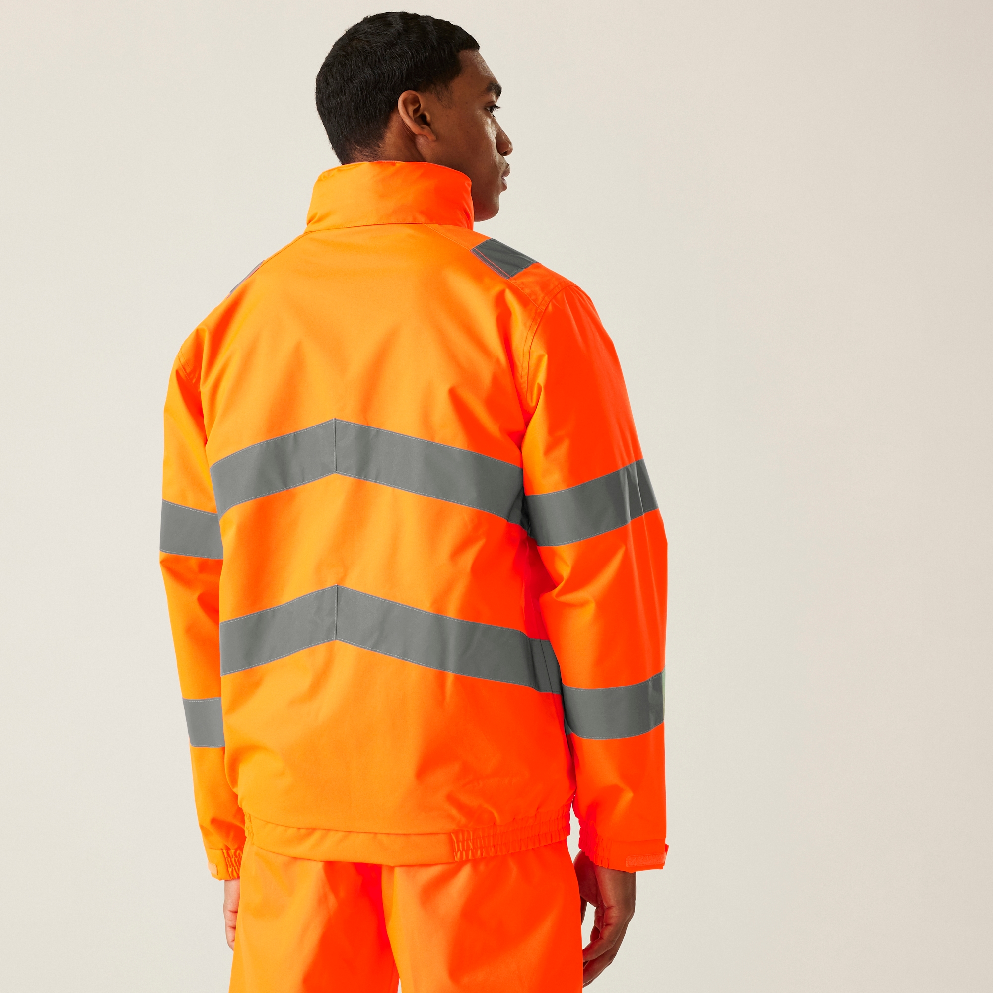 Men's Hi-Vis Pro Contract Dover Jacket Orange