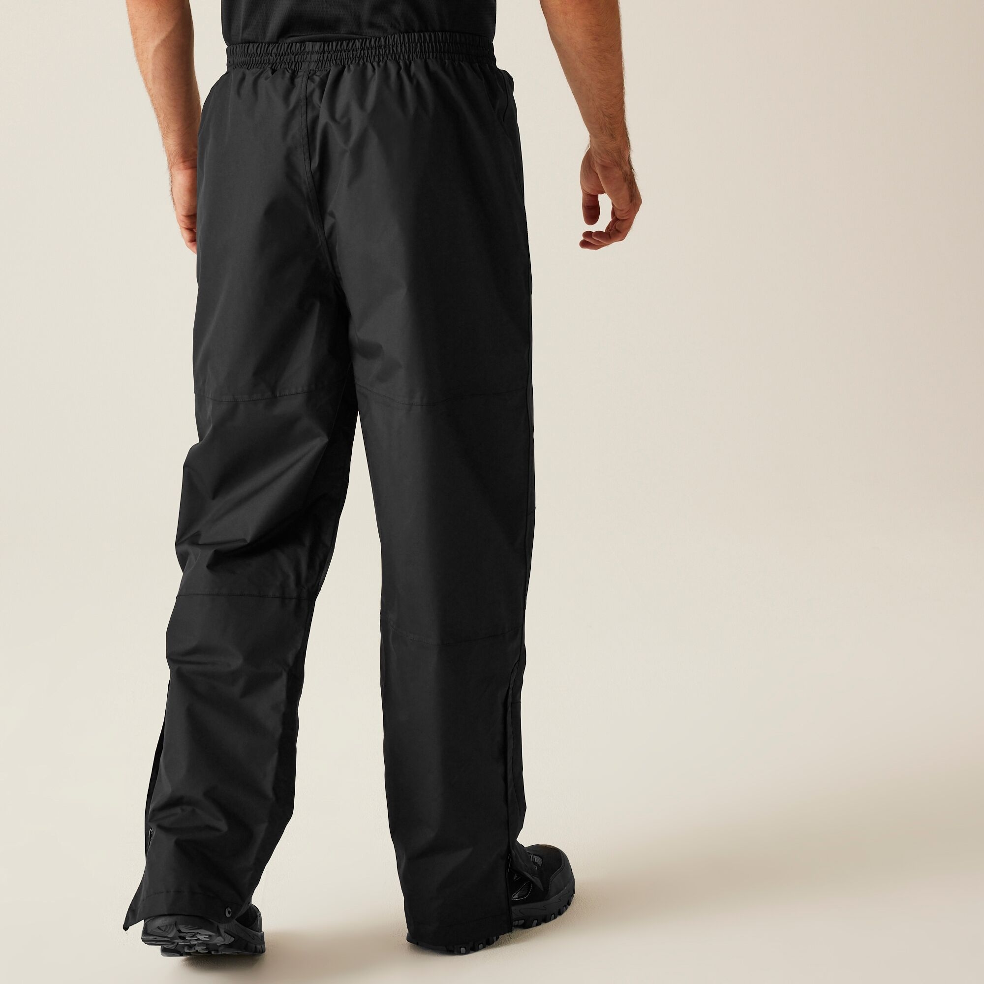 Regatta Professional   Męskie spodnie przeciwdeszczowe Linton Czarny