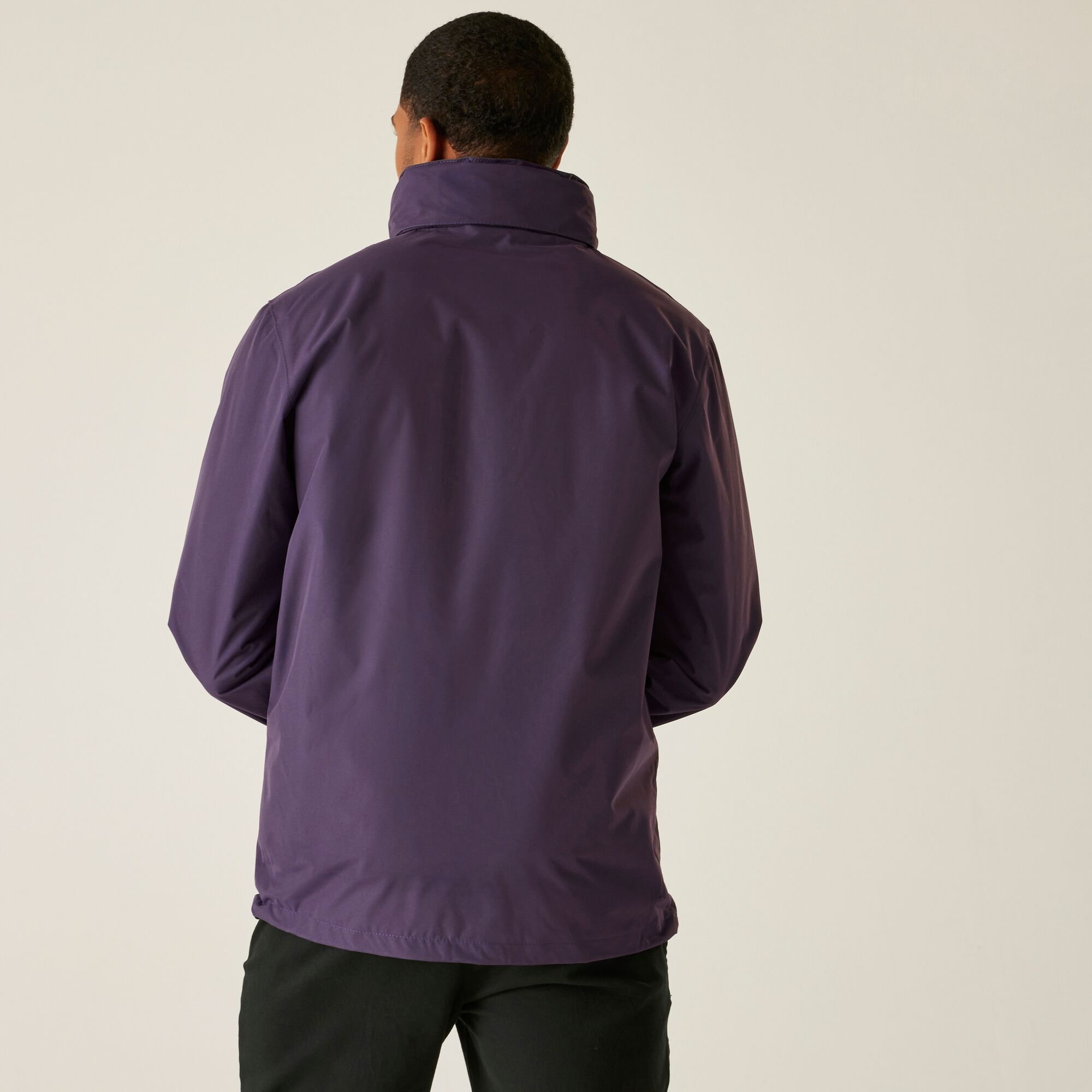 Regatta Professional Męska kurtka przeciwdeszczowa Ardmore Fioletowo-szary