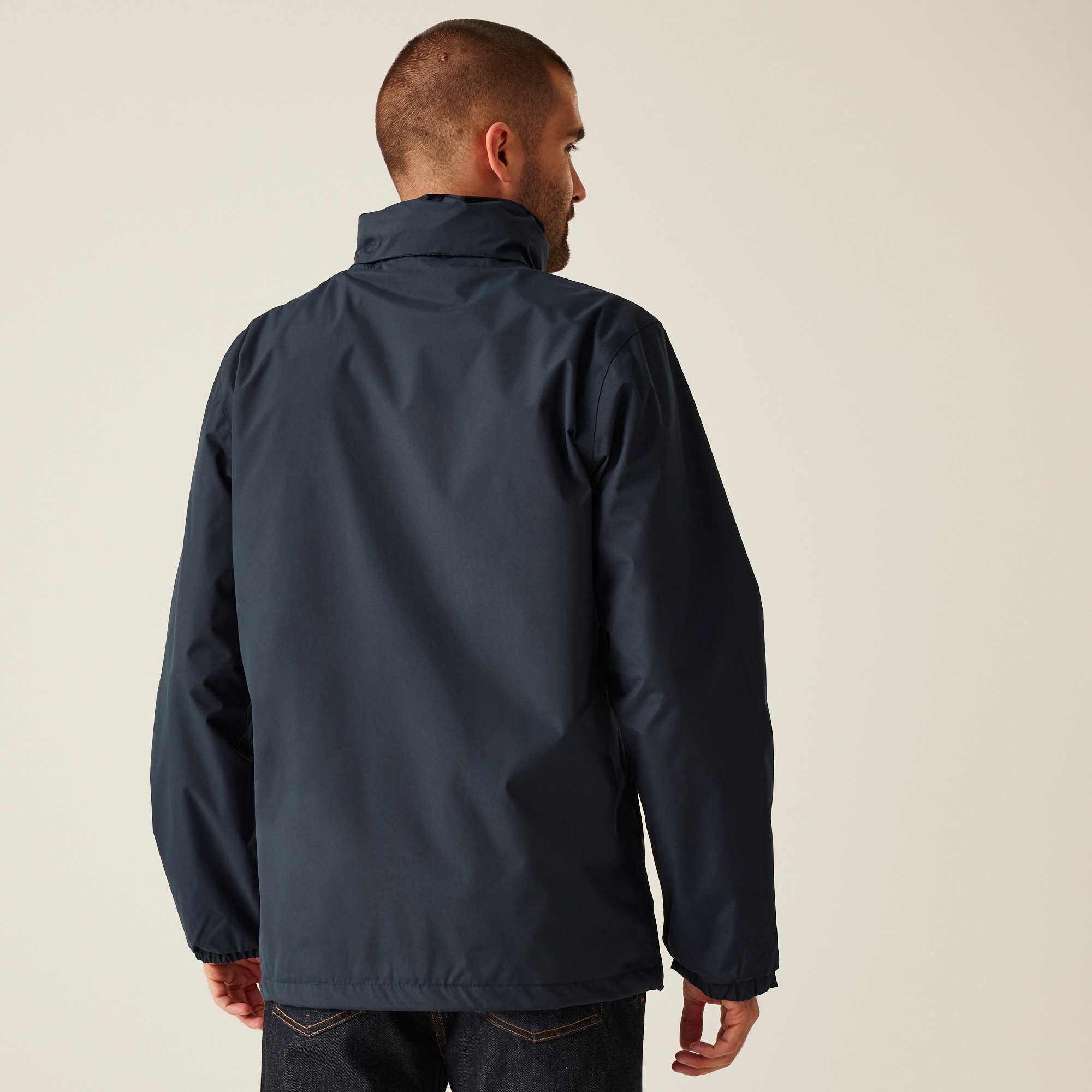 Męska kurtka przeciwdeszczowa Ardmore Granatowy