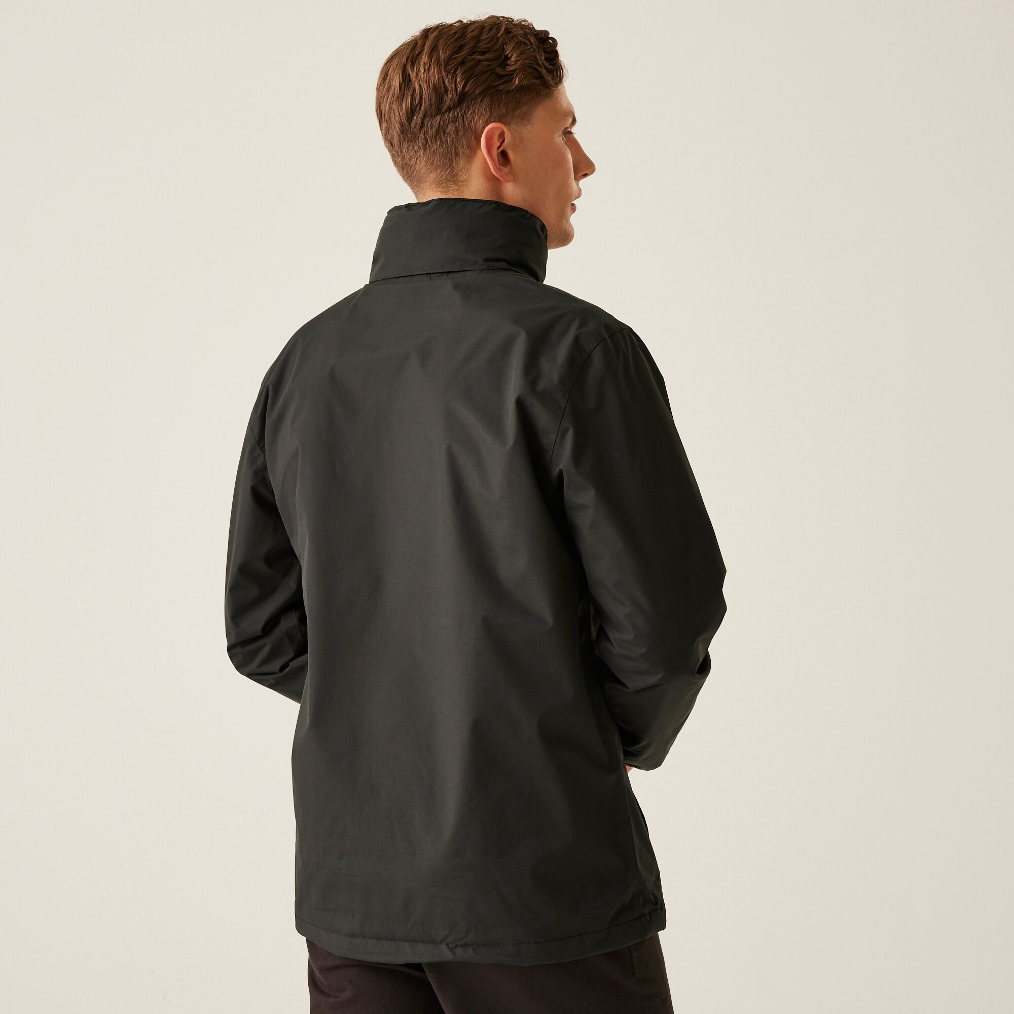 Męska kurtka przeciwdeszczowa Ardmore Czarny