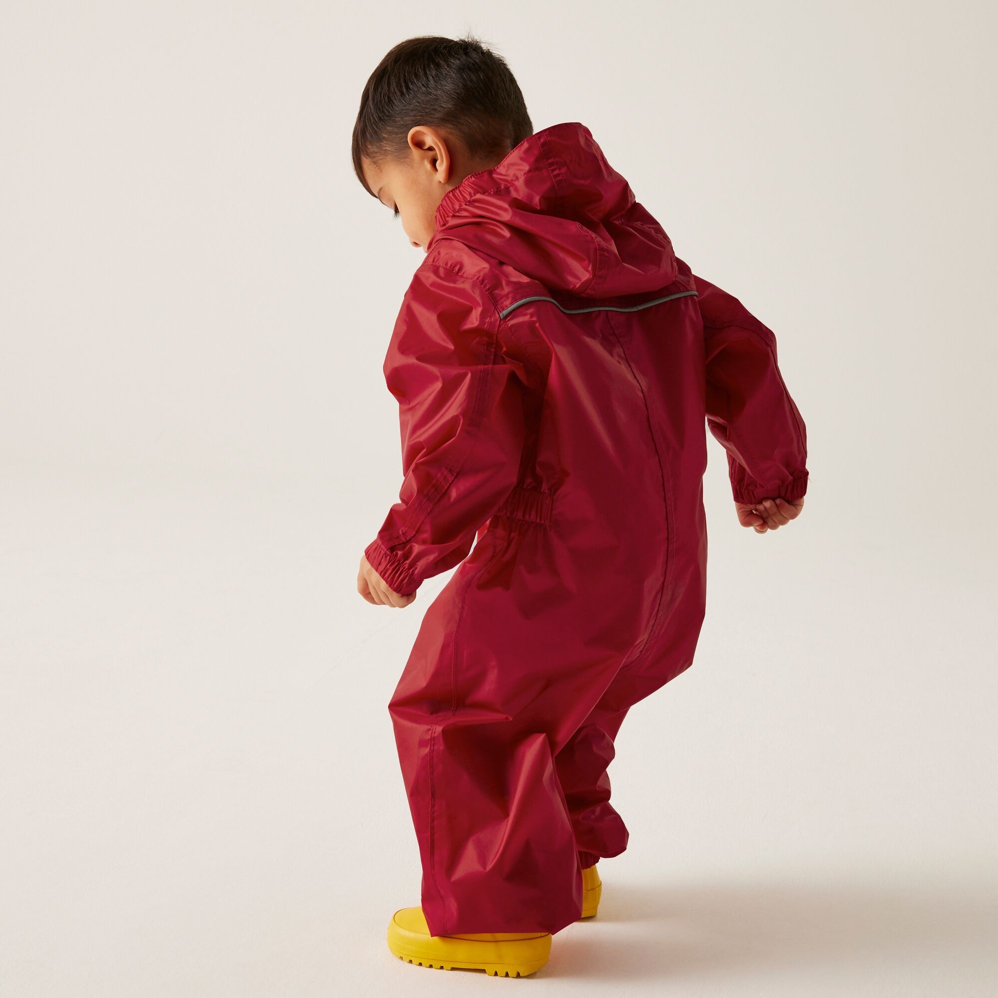 Regatta Professional Dziecięcy kombinezon przeciwdeszczowy Paddle Czerwony