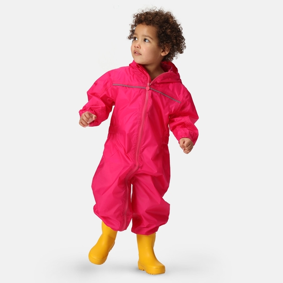 Paddle wasserdichter, atmungsaktiver leichter Matschanzug für Kinder Pink