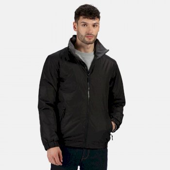 Men's Classic Bomber Waterproof Insulated Jacket Black