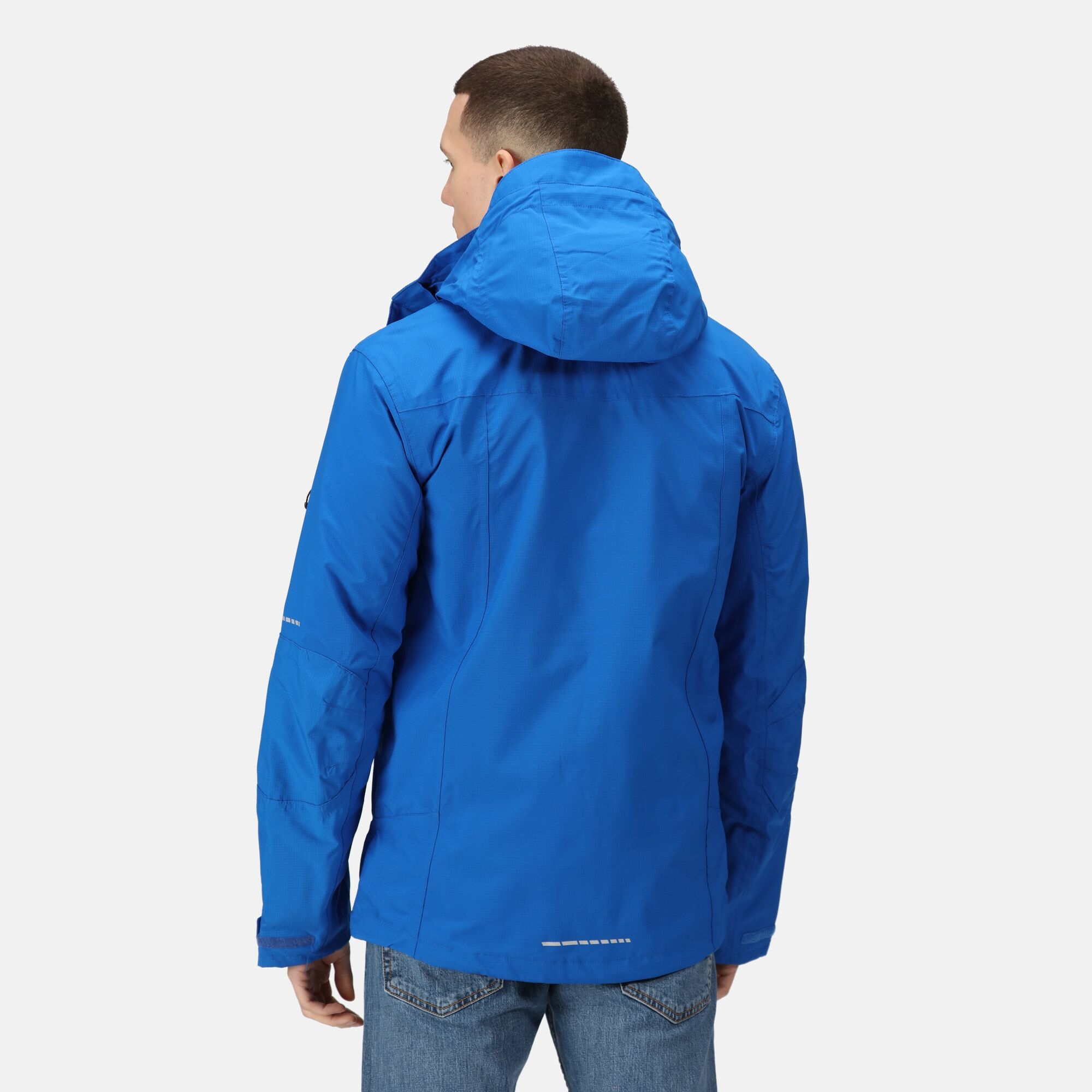 Regatta Professional Men's Water Repellent X-pro Exosphere II Shell Jacket Oxford Blue Black, Size: XL