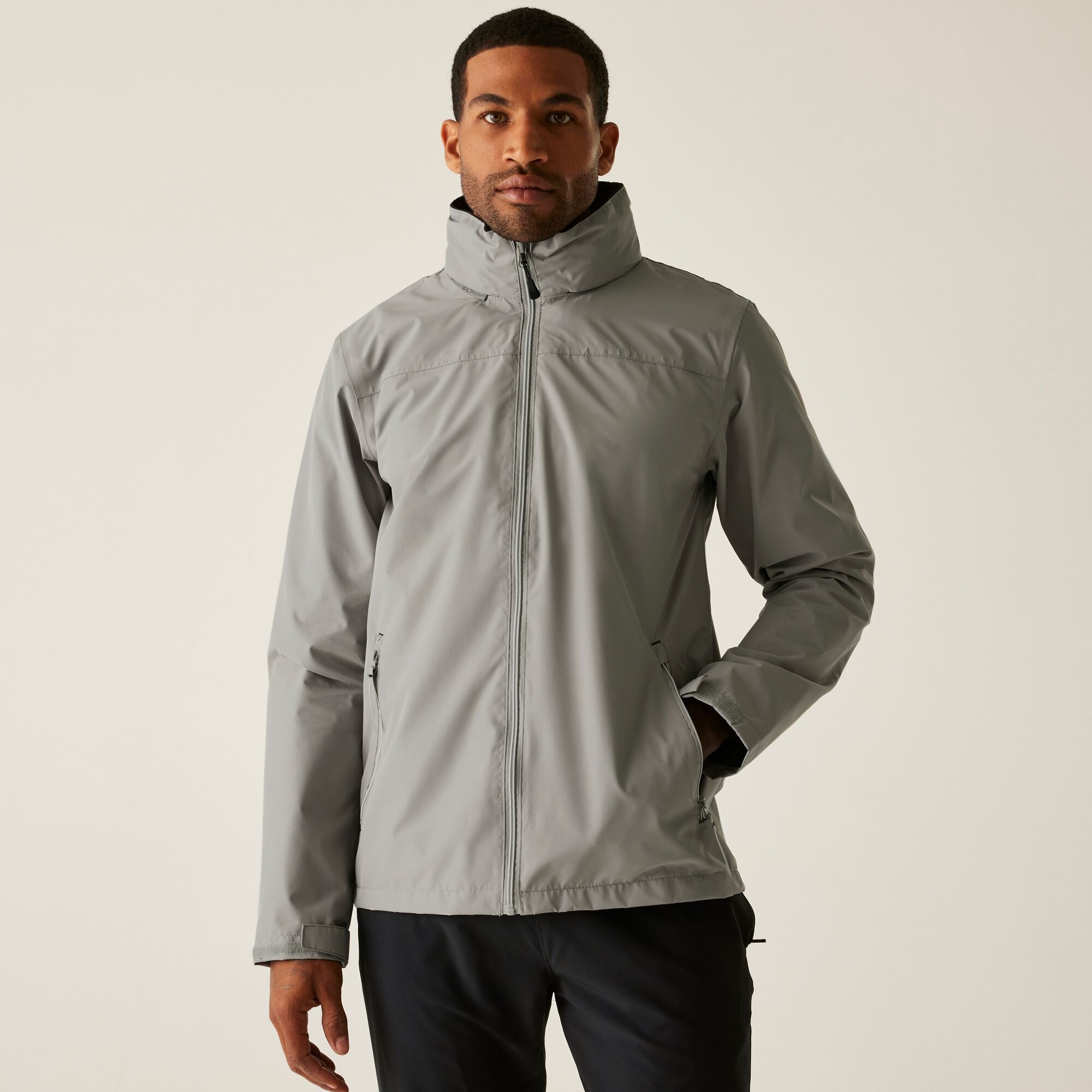 Regatta Professional Men's Waterproof Ascender Shell Jacket - Grey Large