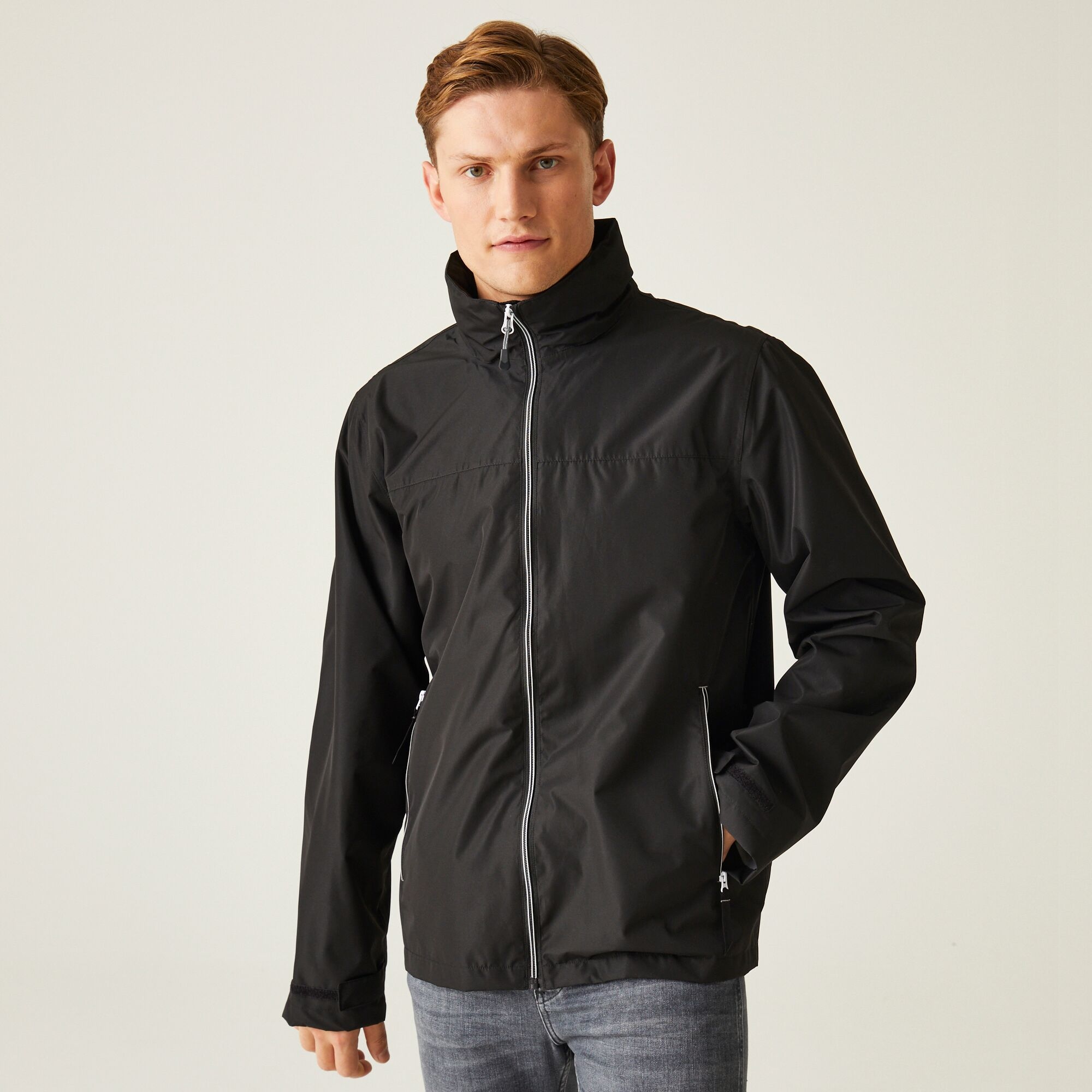 Regatta Professional Men's Waterproof Ascender Shell Jacket - Black Large
