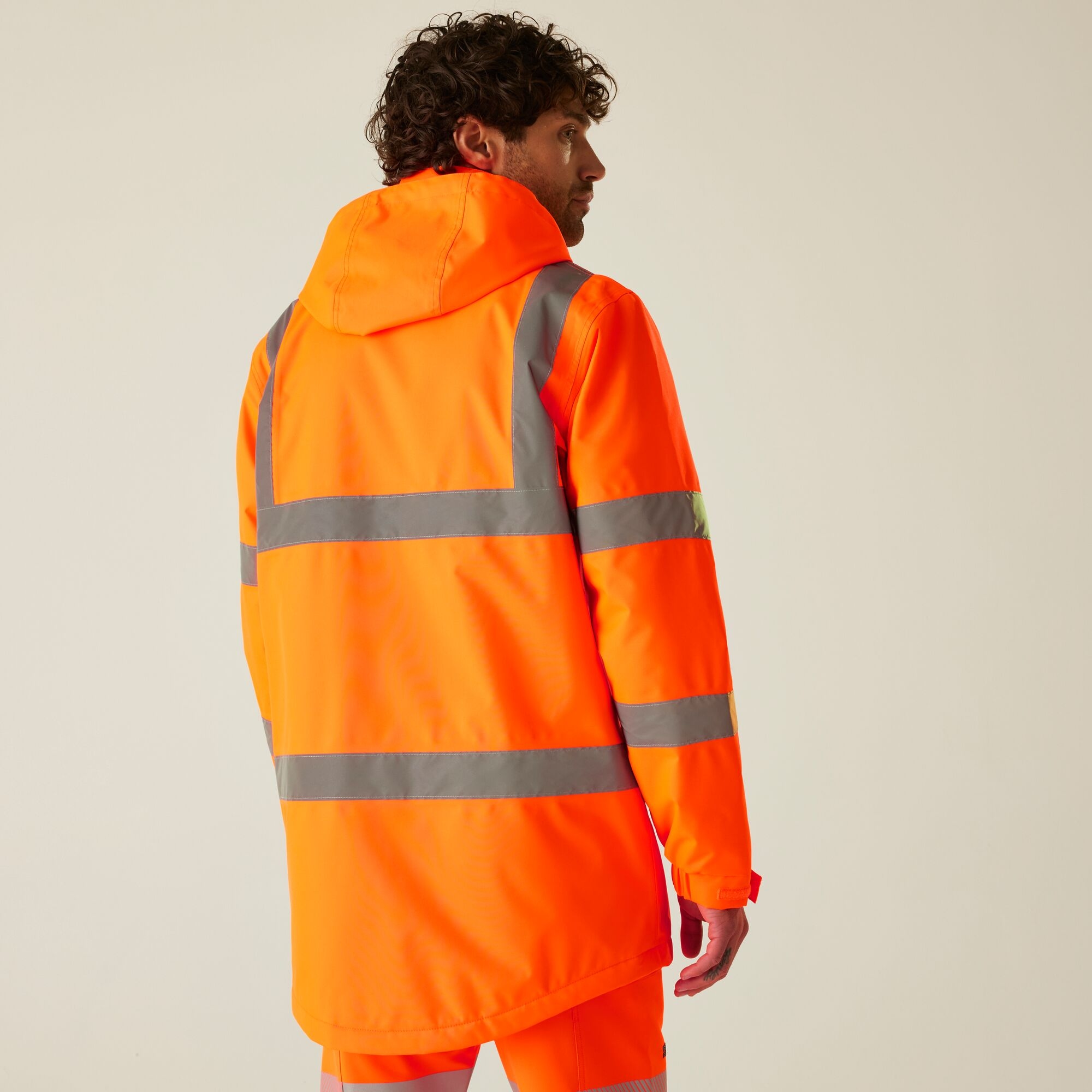 Regatta Professional Waterproof Hi-Vis Pro Contract Dover Parka Jacket Size: 4XL Men's Orange