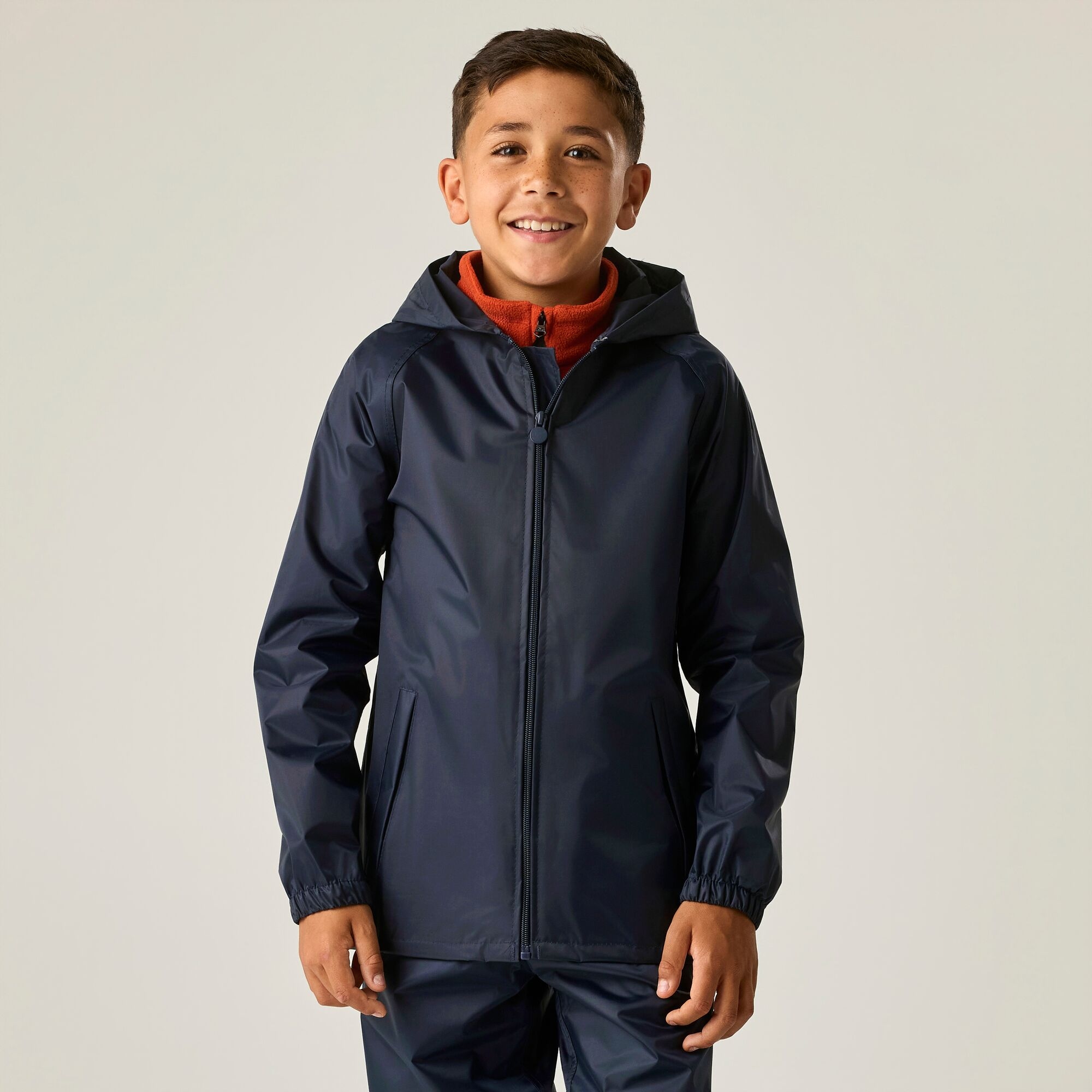 Regatta Professional Kids’ Pro Stormbreak Shell School Jacket - Blue Size 32 - Image 2