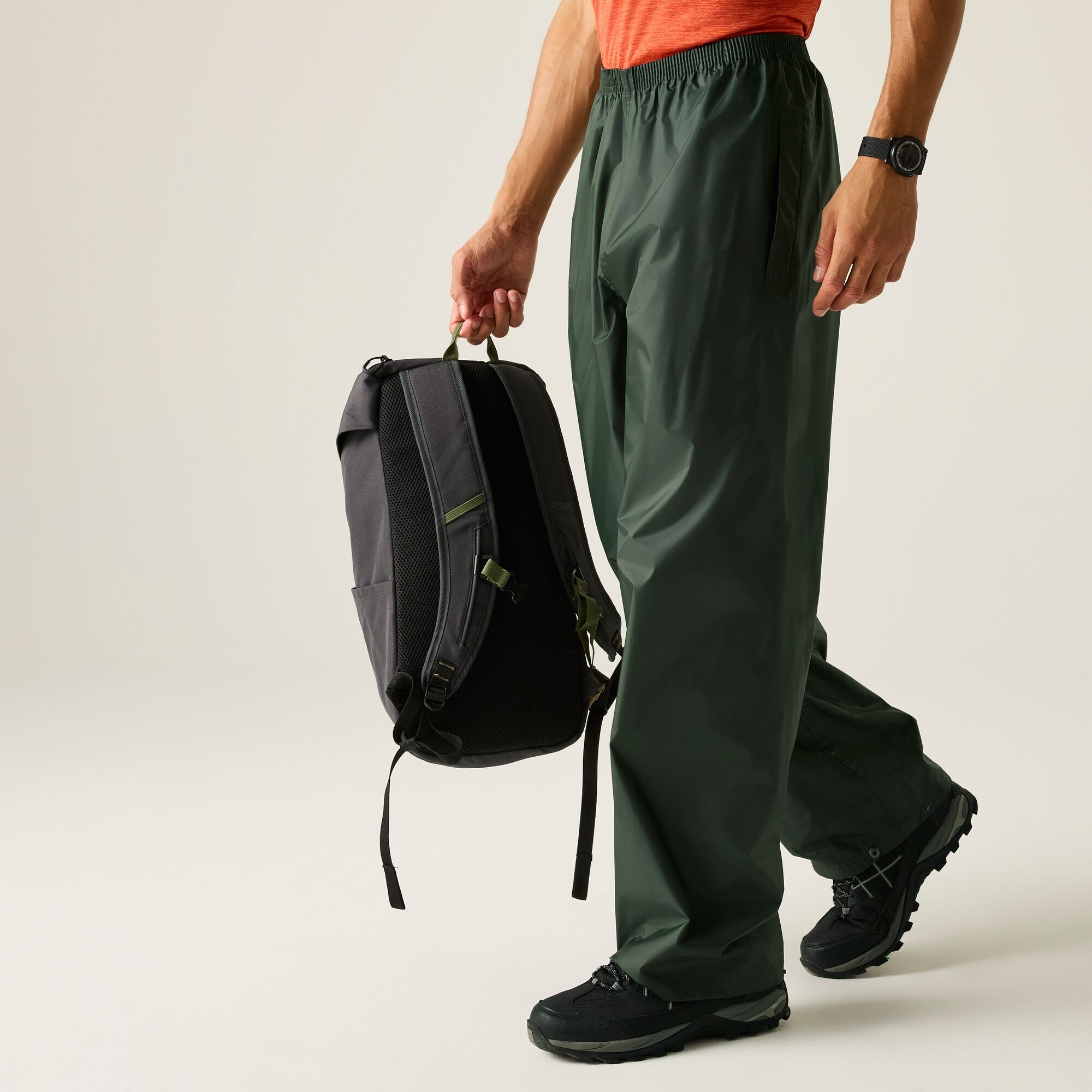 Regatta Spodnie męskie wierzchnie wodoodporne Stormbreak Zielony