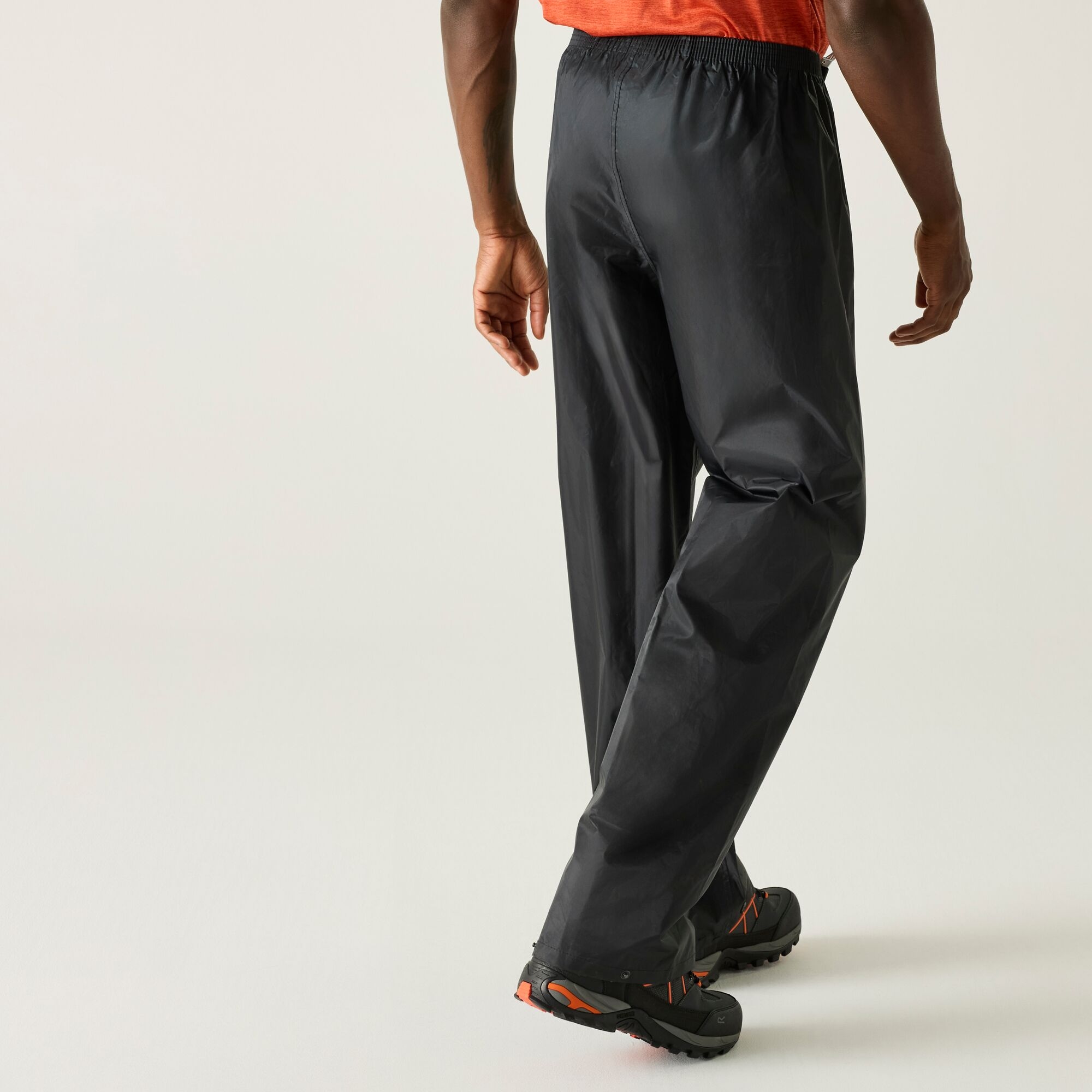 Regatta Regatta Spodnie męskie wierzchnie wodoodporne Stormbreak Czarny