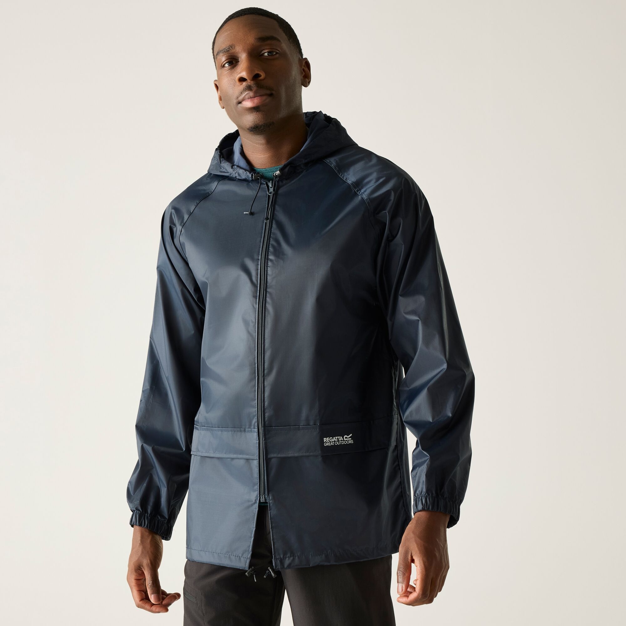 Regatta   Kurtka unisex przeciwdeszczowa Stormbreaker Niebieski