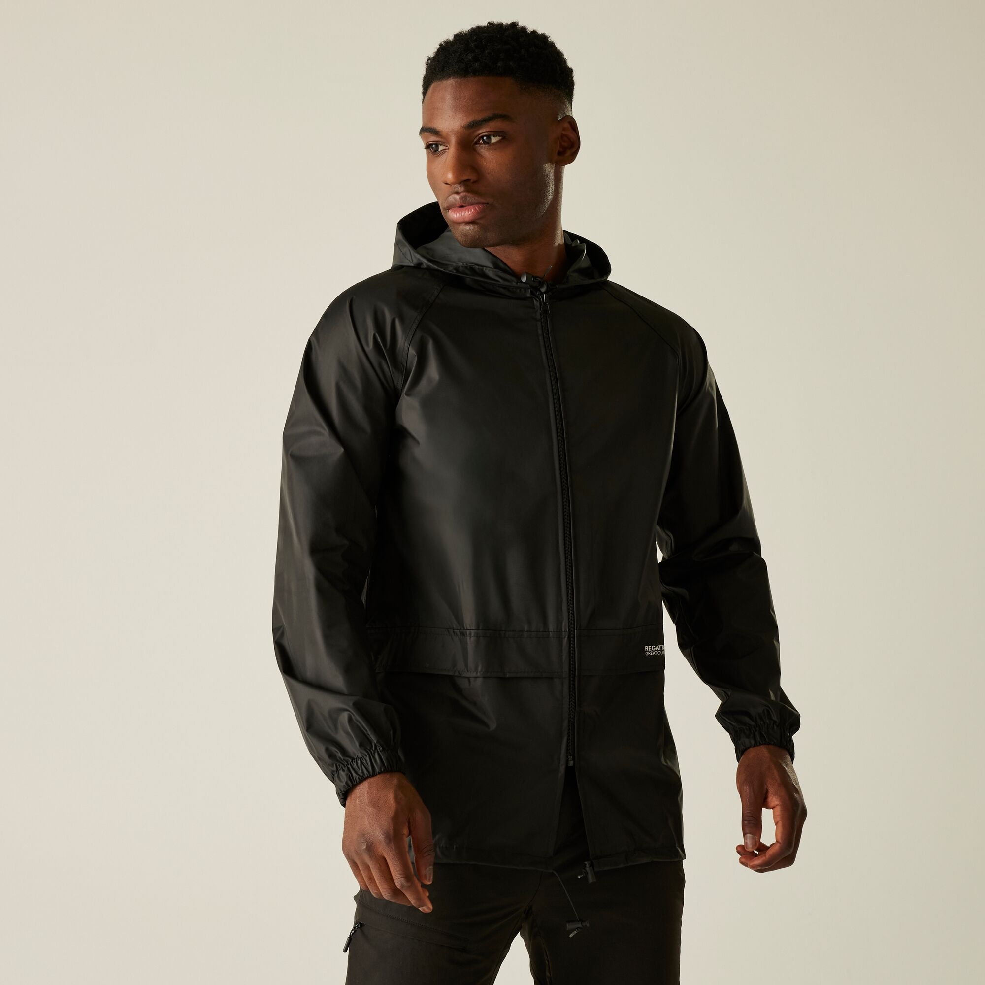 Regatta Kurtka unisex przeciwdeszczowa Stormbreaker Czarny