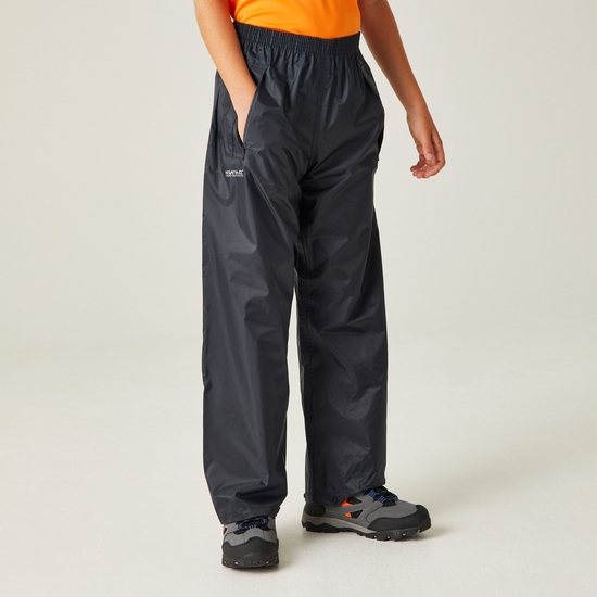 Kids' Stormbreak Waterproof Overtrousers Navy 